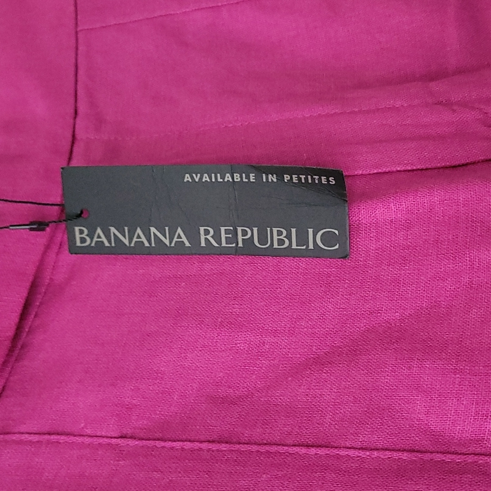 Banana Republic Women's Linen Shorts - Picture 4 of 9
